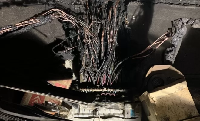 Remplacement d'un tableau électrique suite incendie de garage, Billom, TB Elec