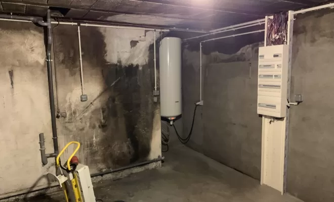 Remplacement d'un tableau électrique suite incendie de garage, Billom, TB Elec